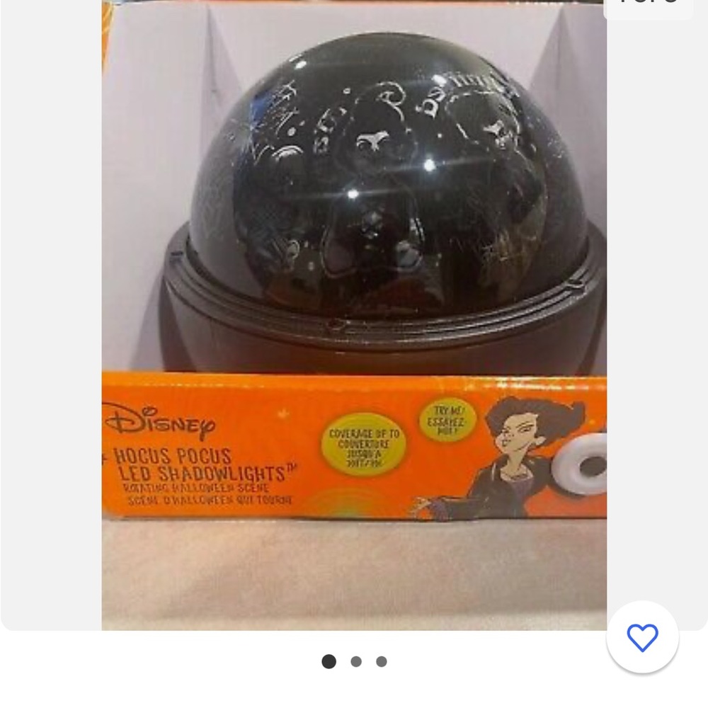 Brand new in box hocus pocus reflecting light!